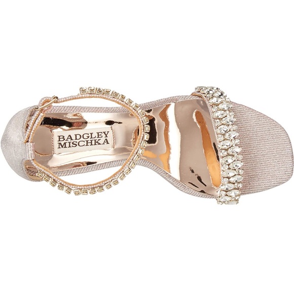 Badgley Mischka Harriet in Rose Gold size 7.5 - Picture 4 of 8